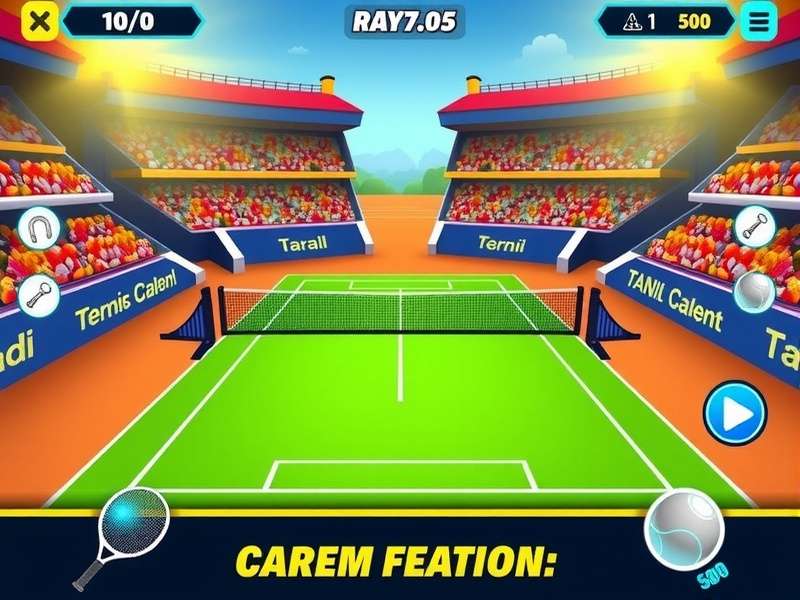 Tennis Clash Rally Master controls demonstration